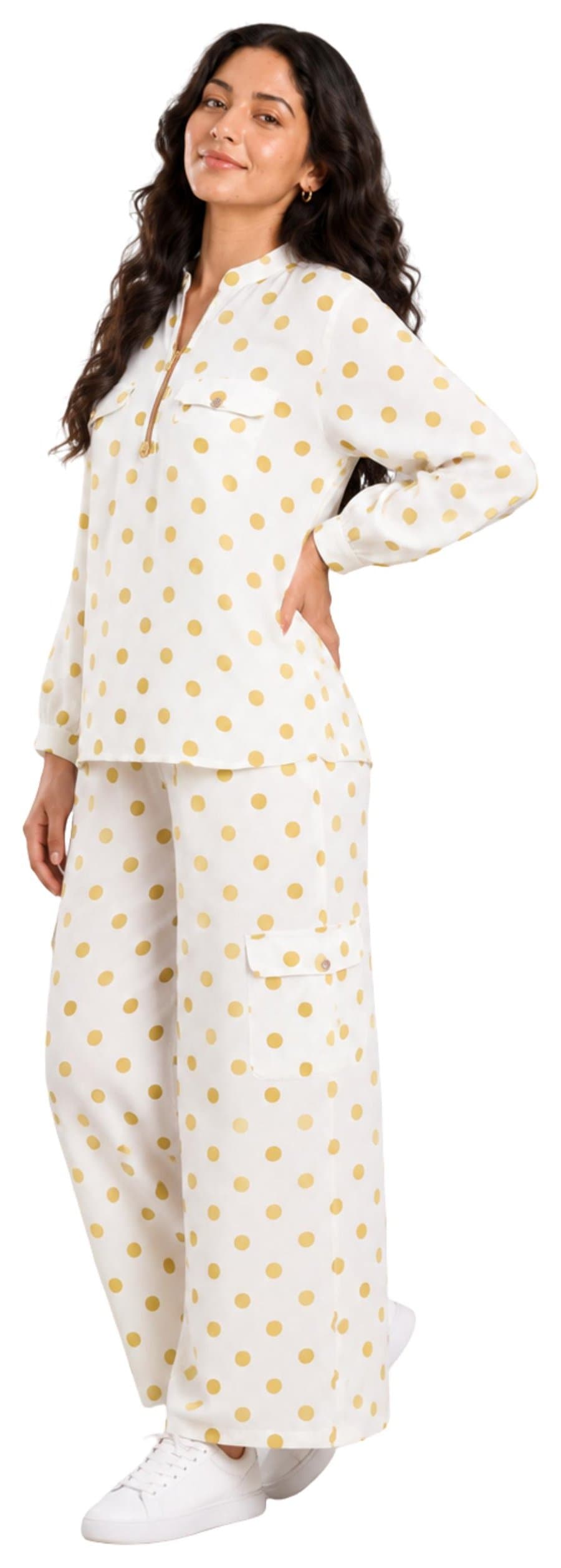Dotted Ivory Co-ord gallery image 1